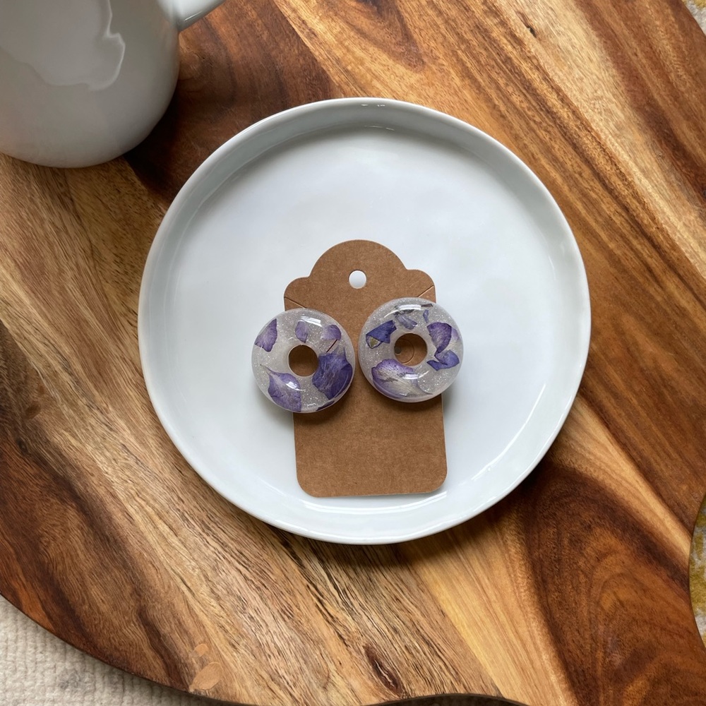Handmade Resin Earrings